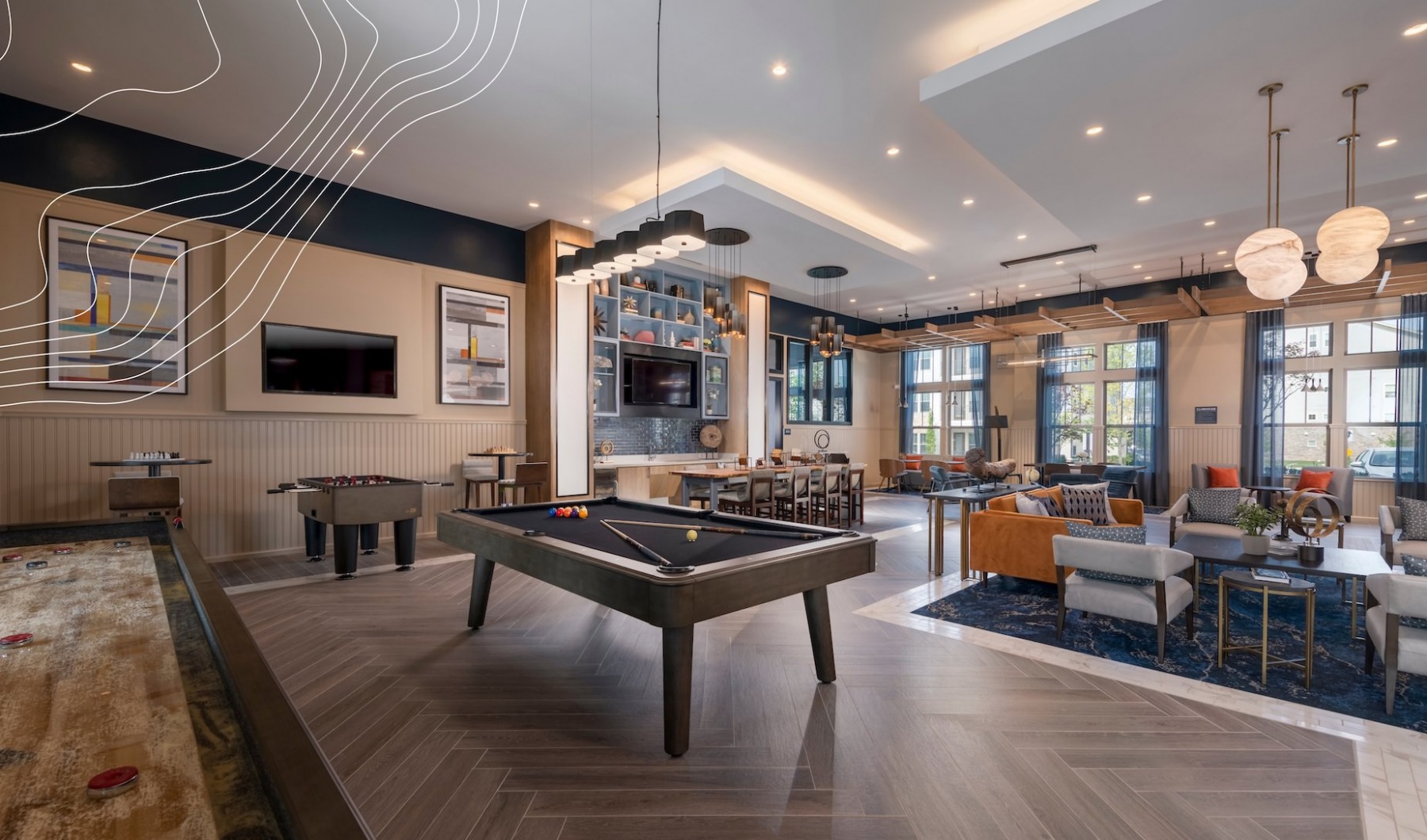 Modern Comforts Meet Timeless Details. Modern Comforts Meet Timeless Details.